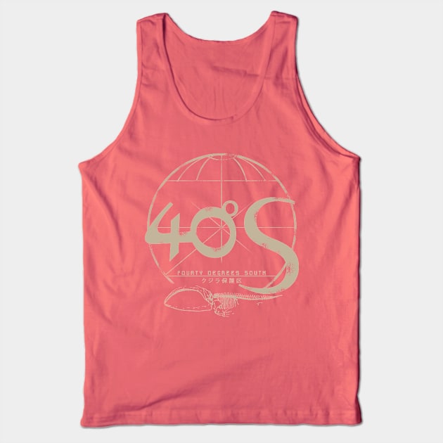 40degreesSouth - Whale skeleton grunge Tank Top by 40degreesSouth